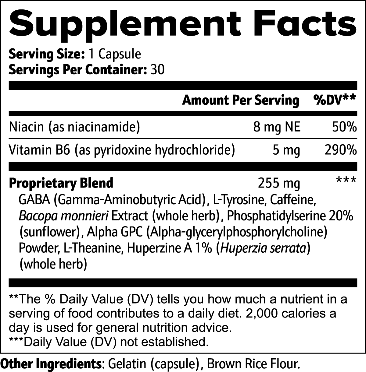 Cognitive Support Formula